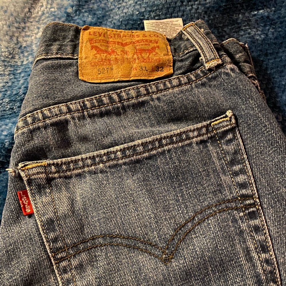 Levis blue jeans